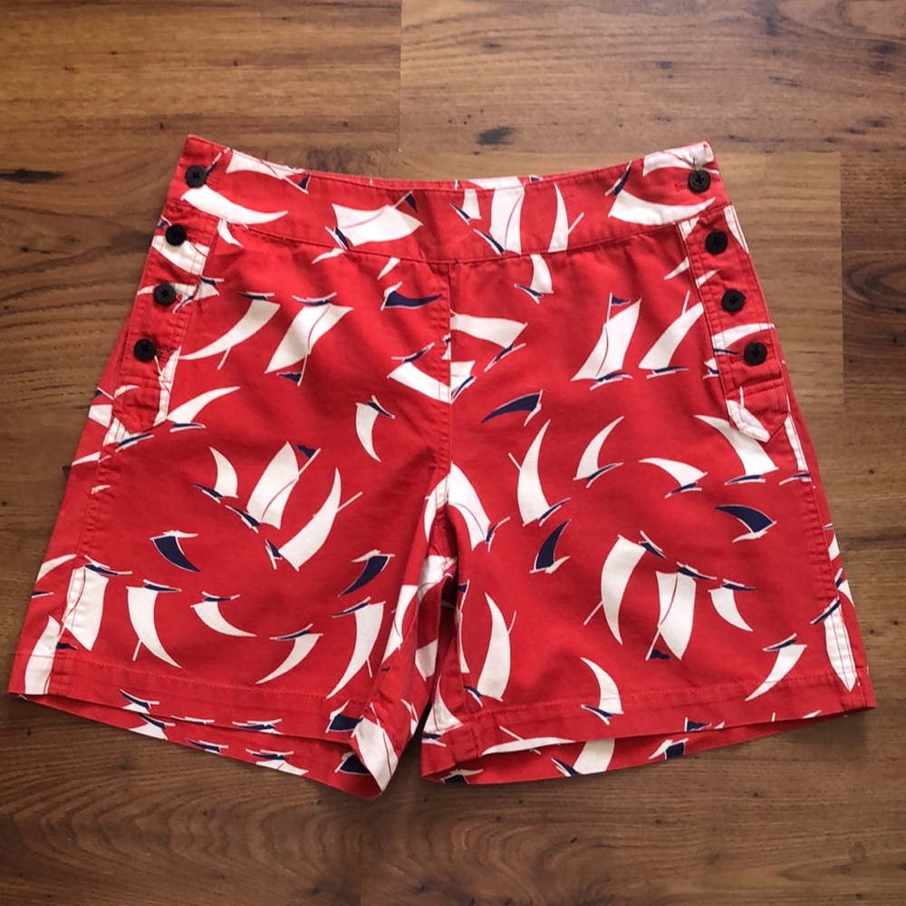 Ralph Lauren Sport sailboat nautical cotton shorts Size 6